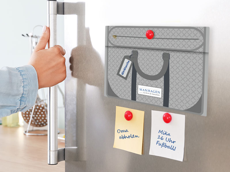 Bestens vorbereitet mit der Klinik-Checkliste