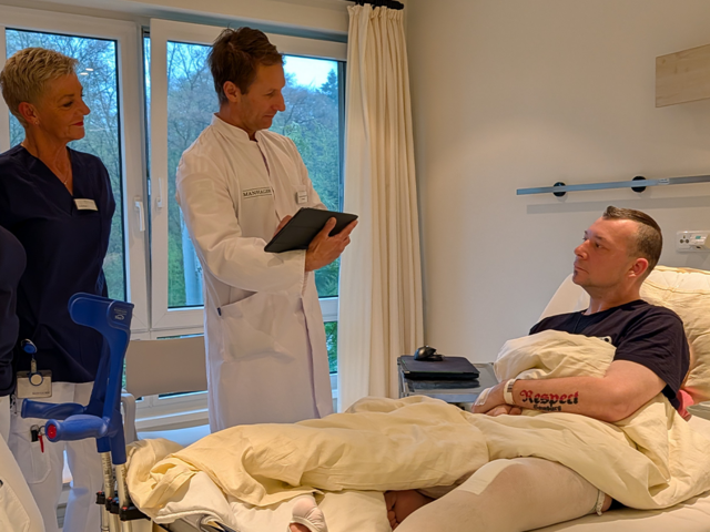 Patientenstory: Bald zurück auf den Beinen – für den Einsatz auf dem Kiez
