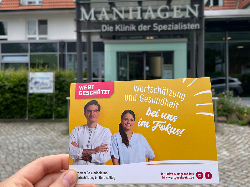 "Du bist wertvoll" - Fokus in der Klinik geschärft