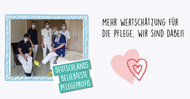 Wir sind dabei - Deutschland sucht die Pflegeprofis