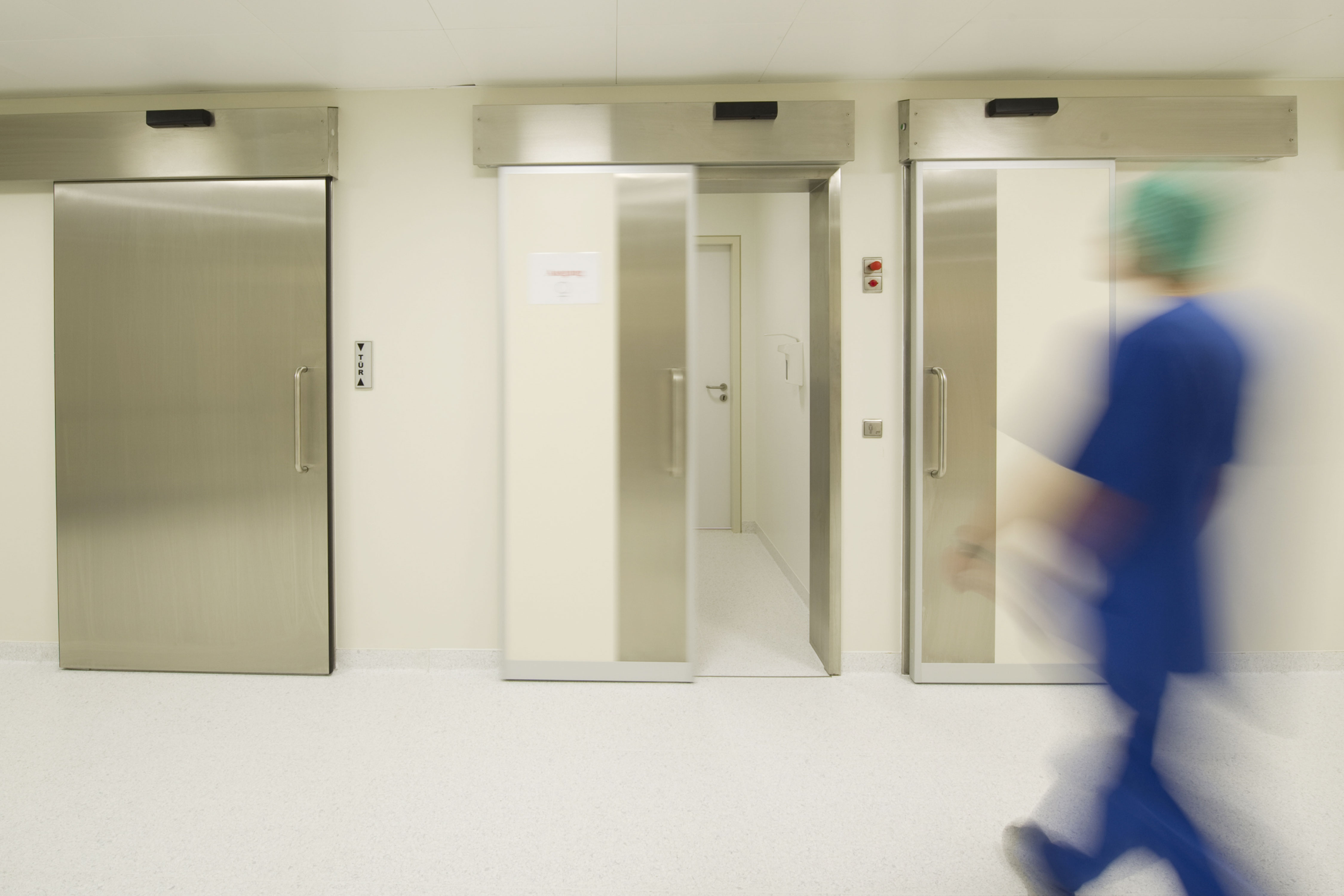 OP-Gang der Klinik Manhagen