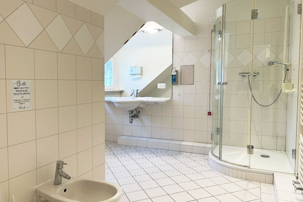 Badansicht in der Augenklinik Manhagen