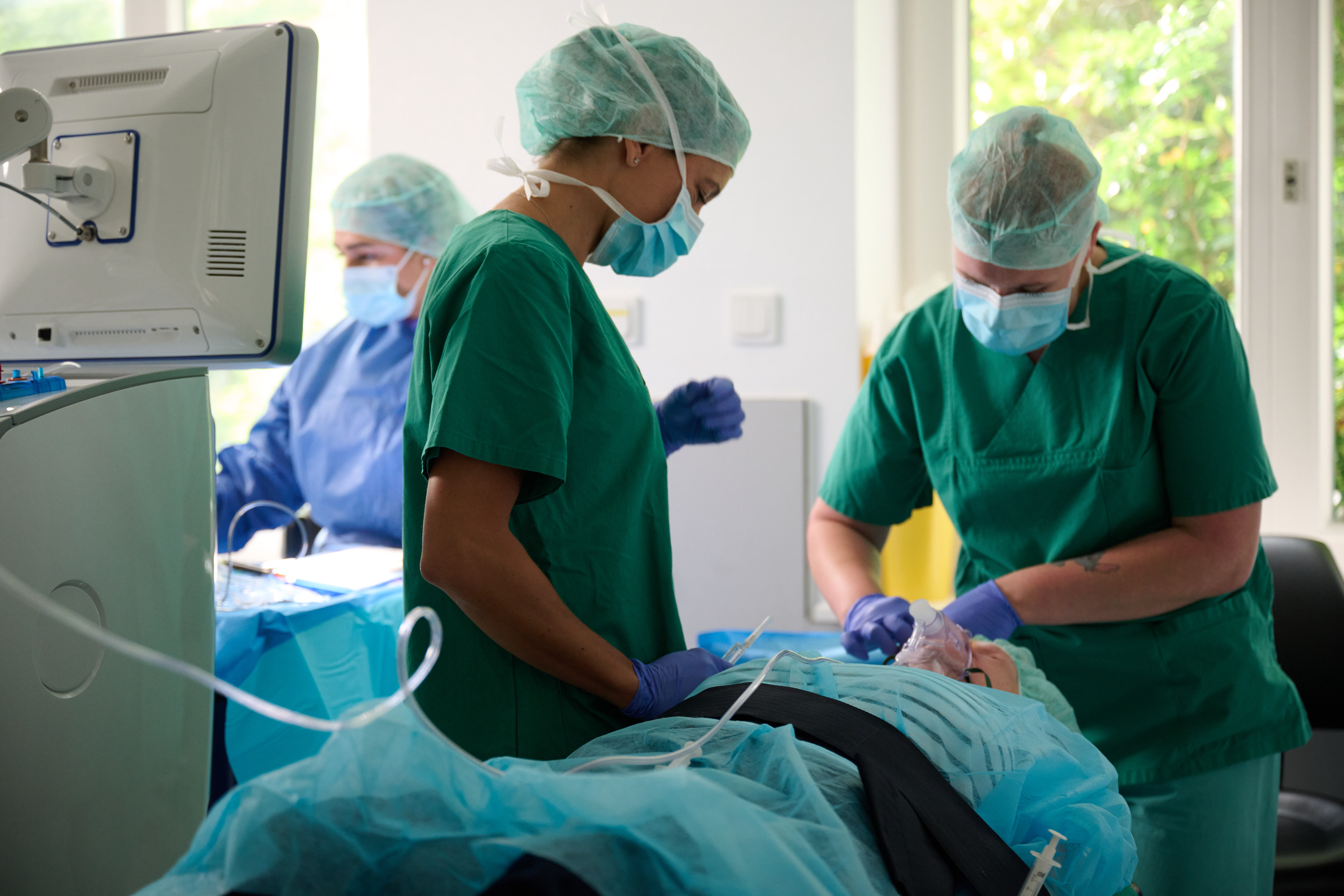 OP in der Augenklinik Manhagen