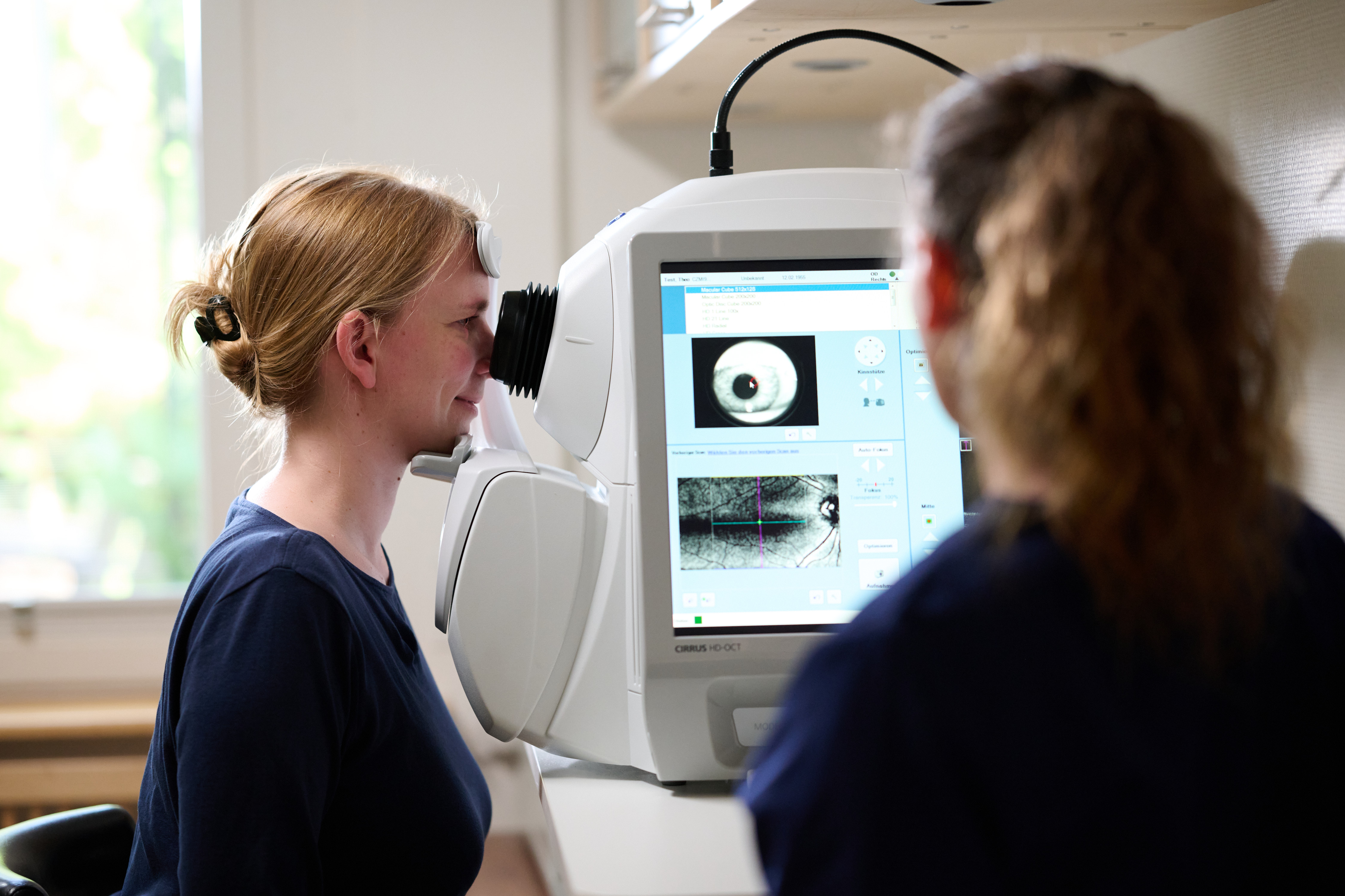 Hochauflösende Netzhautdiagnostik mit dem HD-OCT