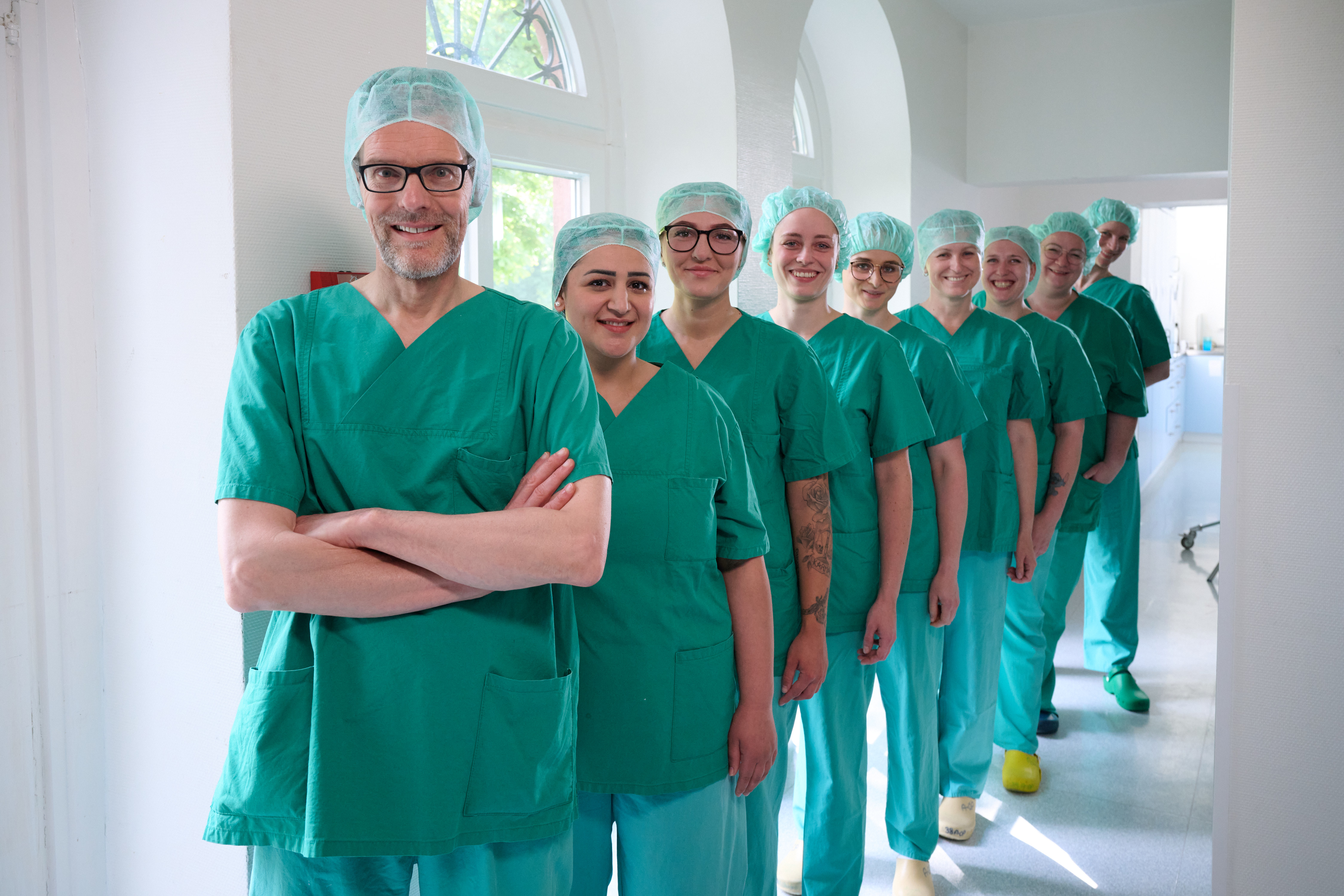 Team der Augenklinik Manhagen