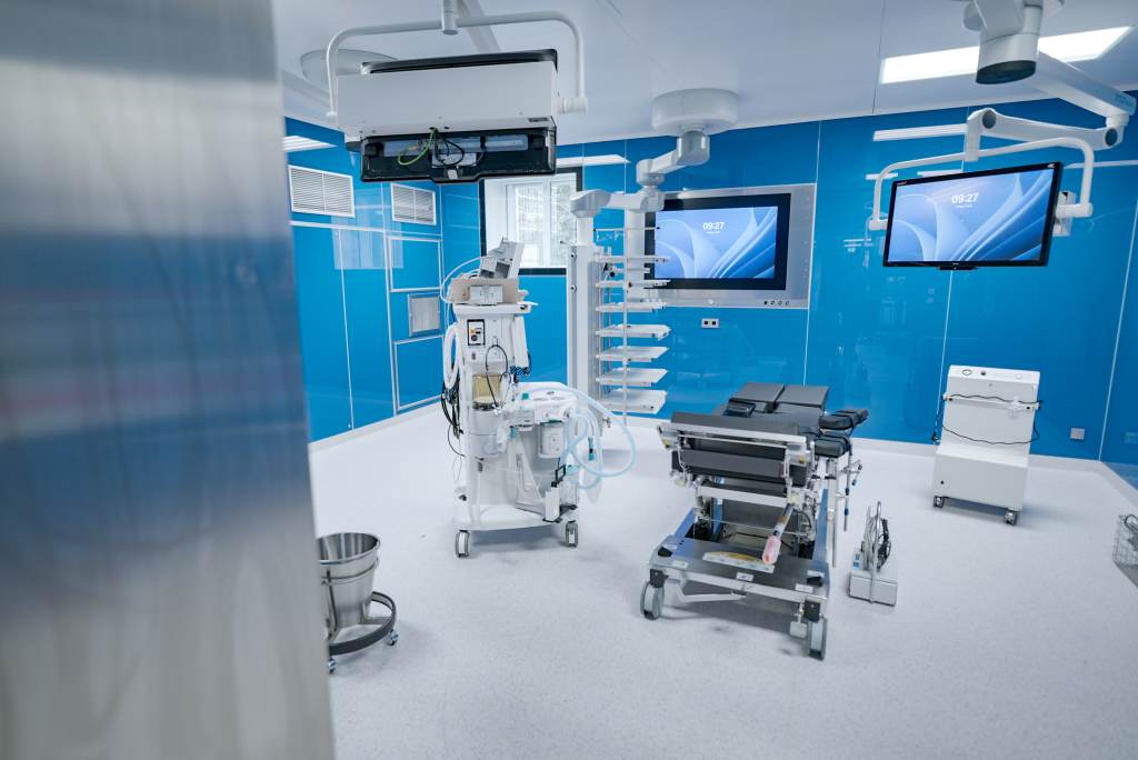 Moderner OP-Bereich der Klinik Manhagen