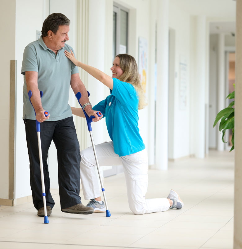 Rehabilitation in der Klinik Manhagen