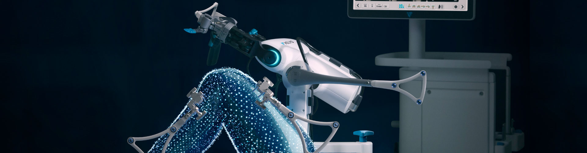 Robotergestützte Kniechirurgie in der Klinik Manhagen