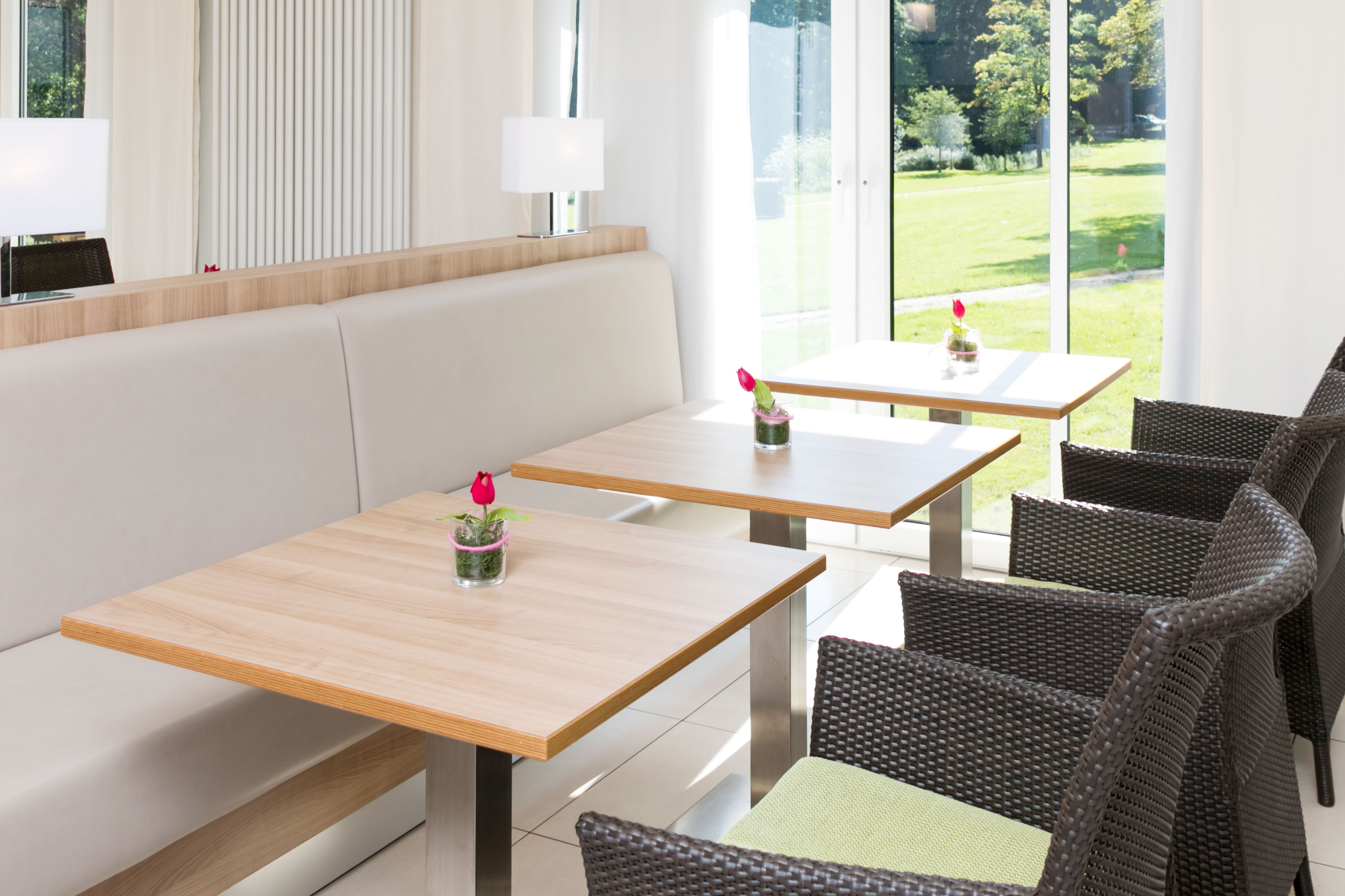Wartebereich der Klinik Manhagen