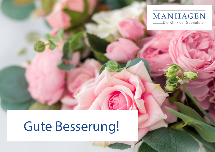 Grußkartenmotiv Rosen