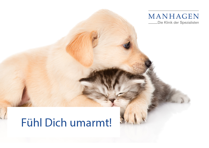Grußkartenmotiv Tierbabys