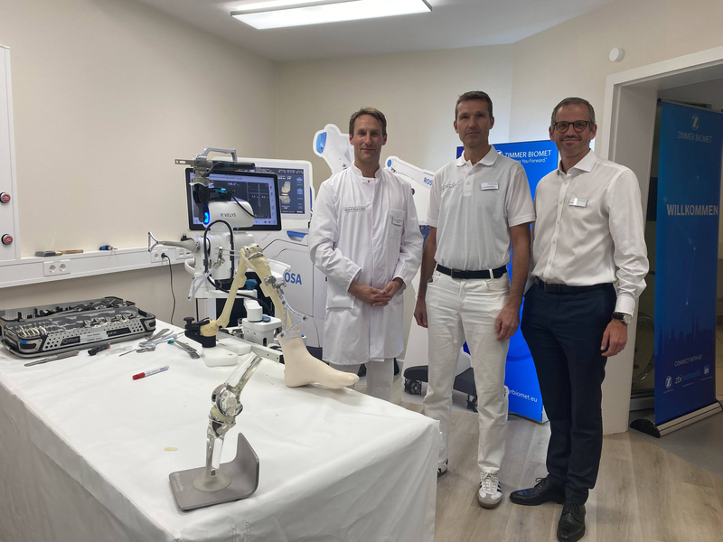 Robotergestützte Operation: Präzision auf höchstem Niveau