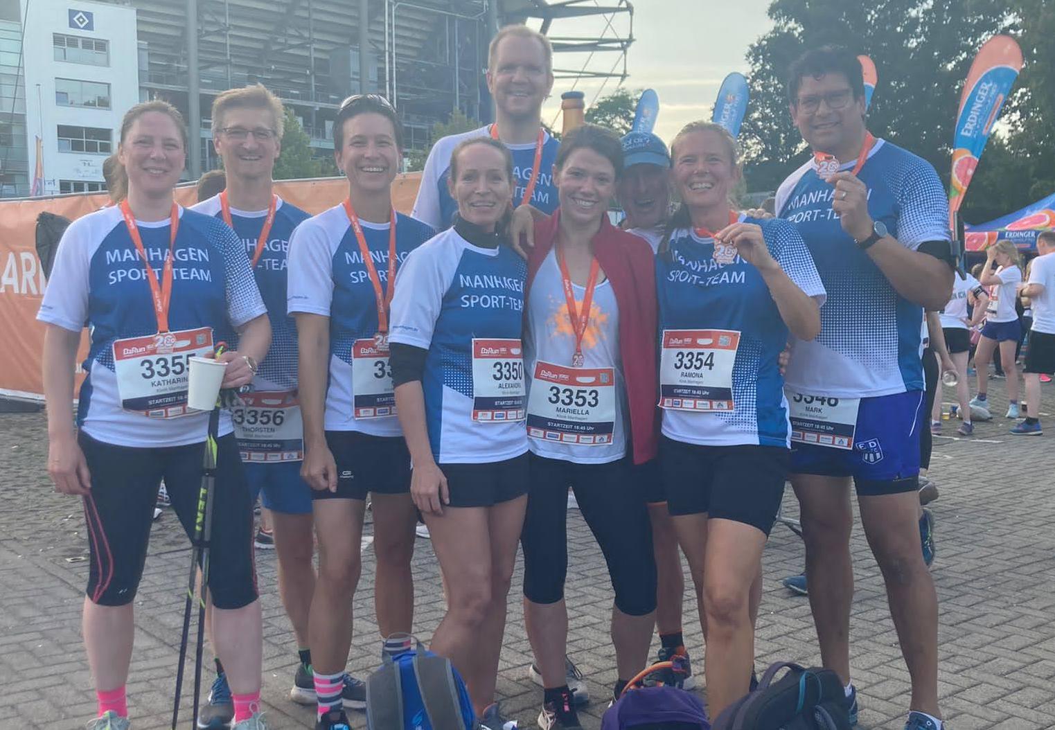 B2Run 2022 – Sportteam Manhagen dabei
