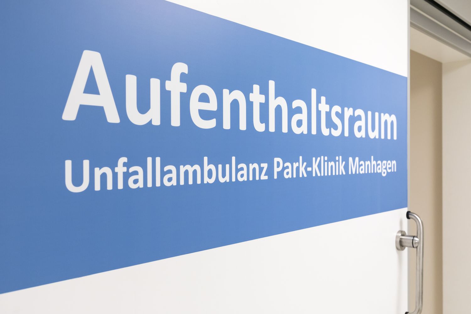 Einblick in die Praxisräume des MVZ Manhagen