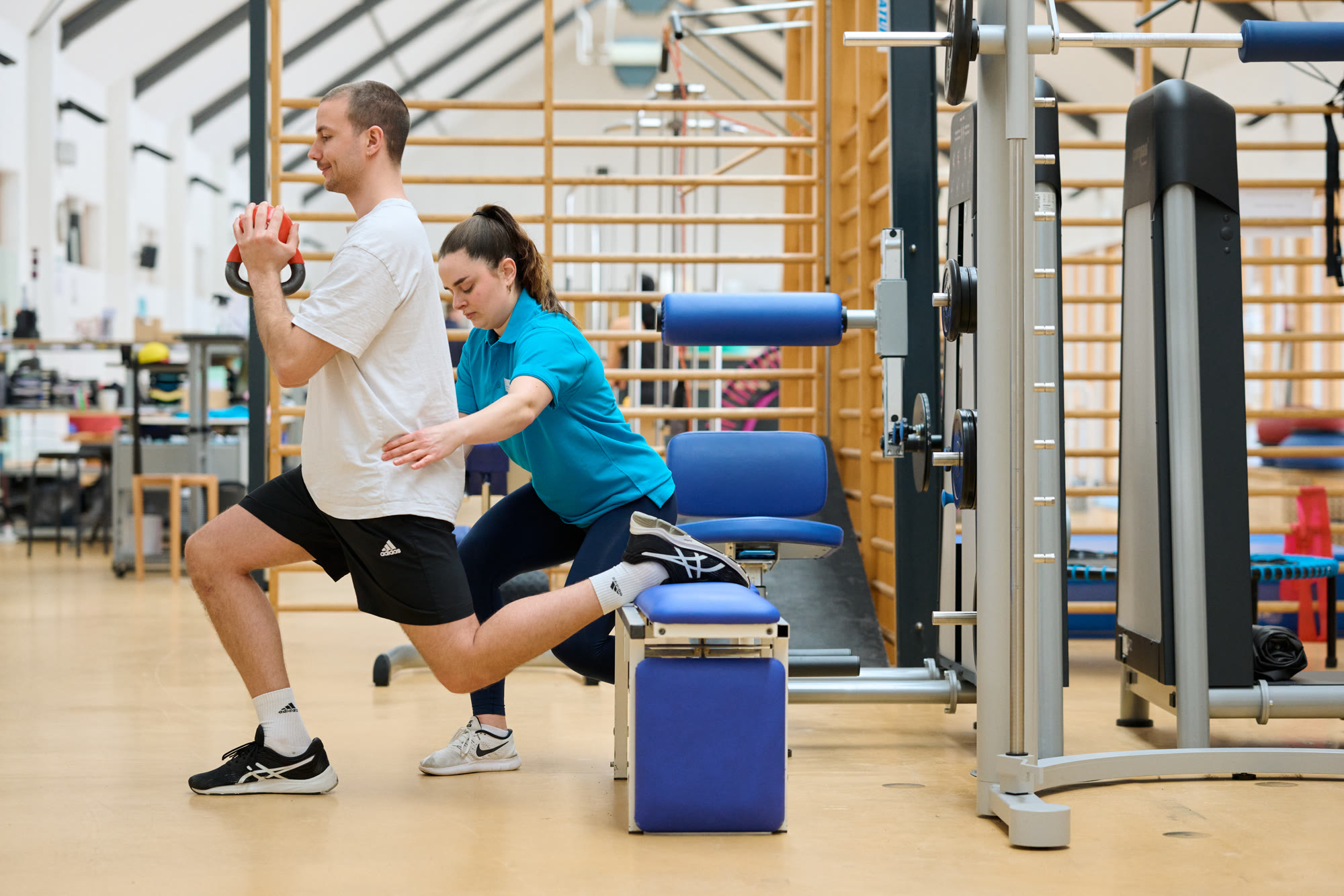 Individuell angeleitetes Training in der Reha am Kaifu