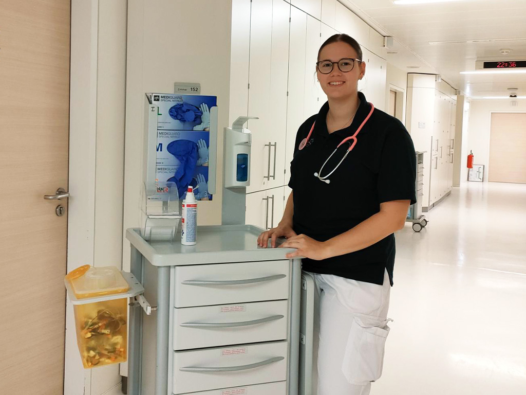 Merle, Ausbildung zur Pflegefachkraft