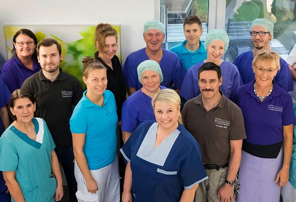 Team der Klinik Manhagen
