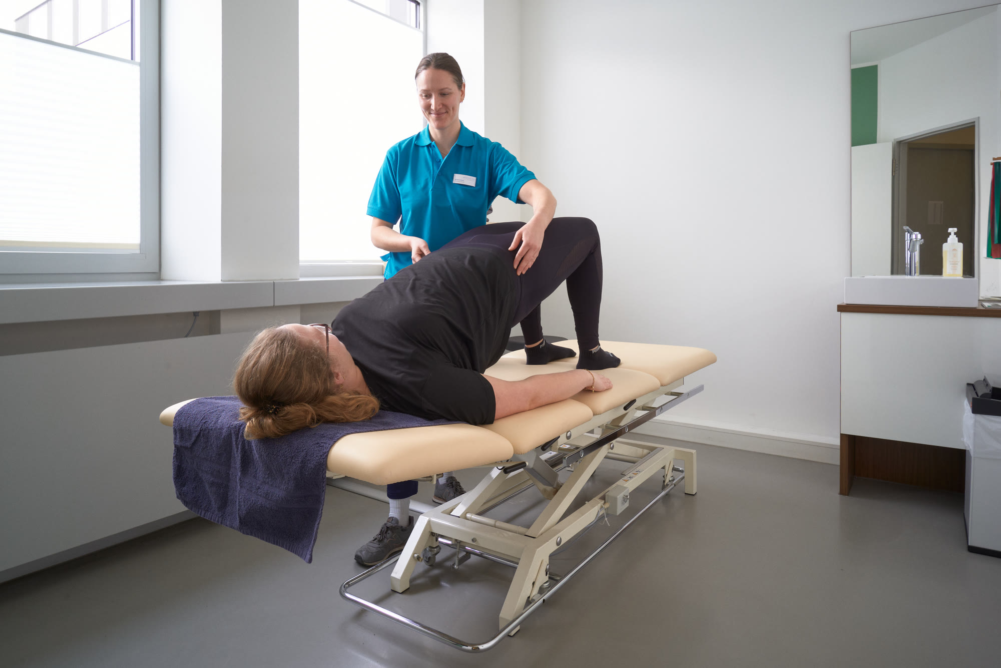 Physiotherapeutische Behandlung bei Physio Schlump One